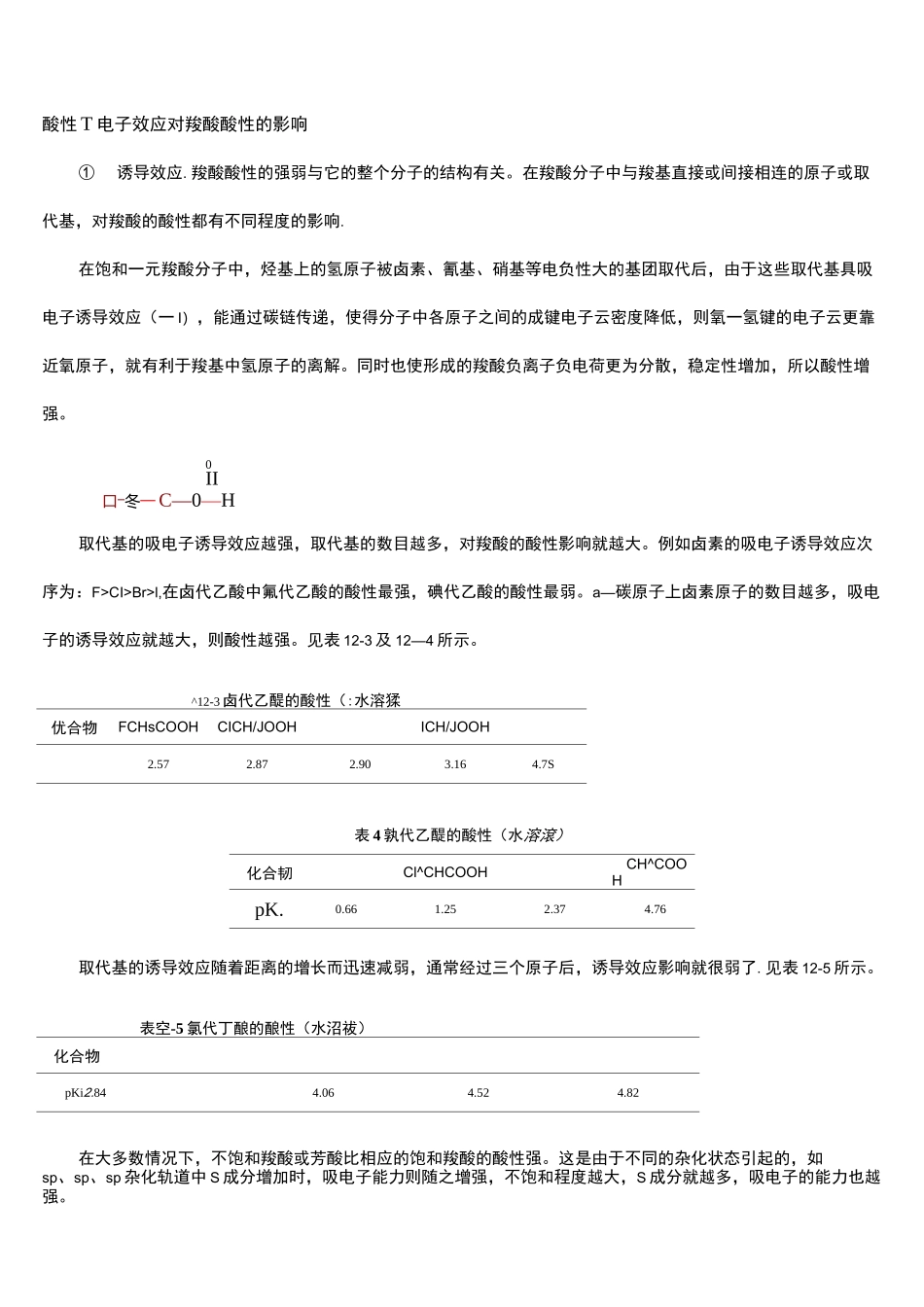 羧酸酸性比较_第1页