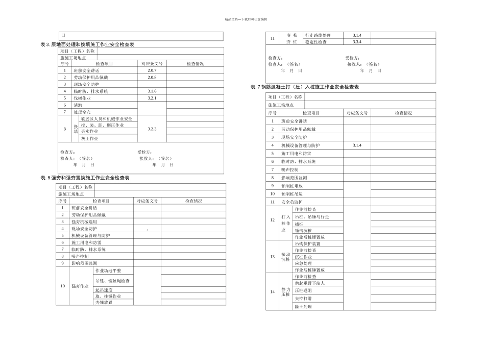 TB表格铁路路基工程施工安全技术规程_第2页