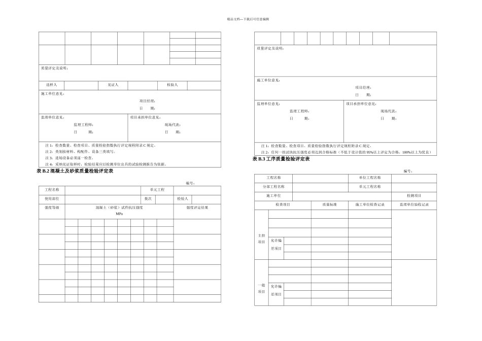 TDT土地整治工程质量检验与评定规程附表_第2页