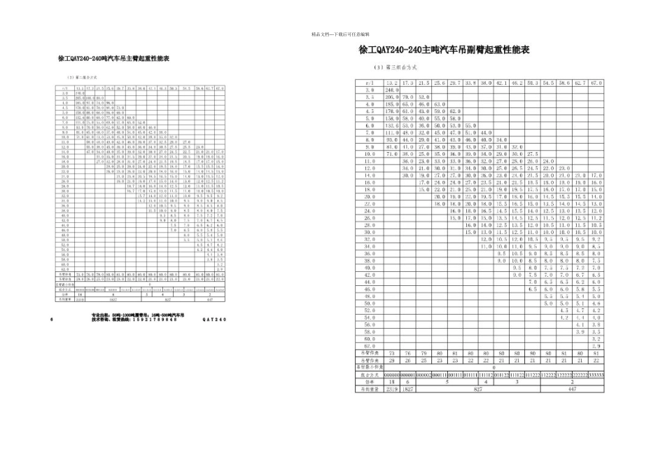 T汽车吊性能表_第3页