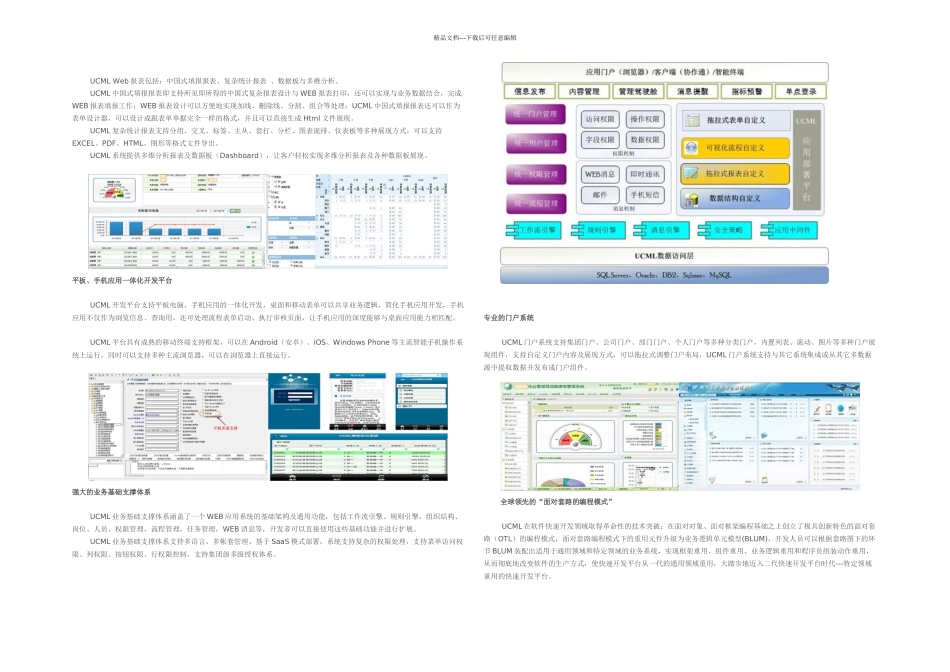 UCML应用框架开发平台总体介绍_第2页