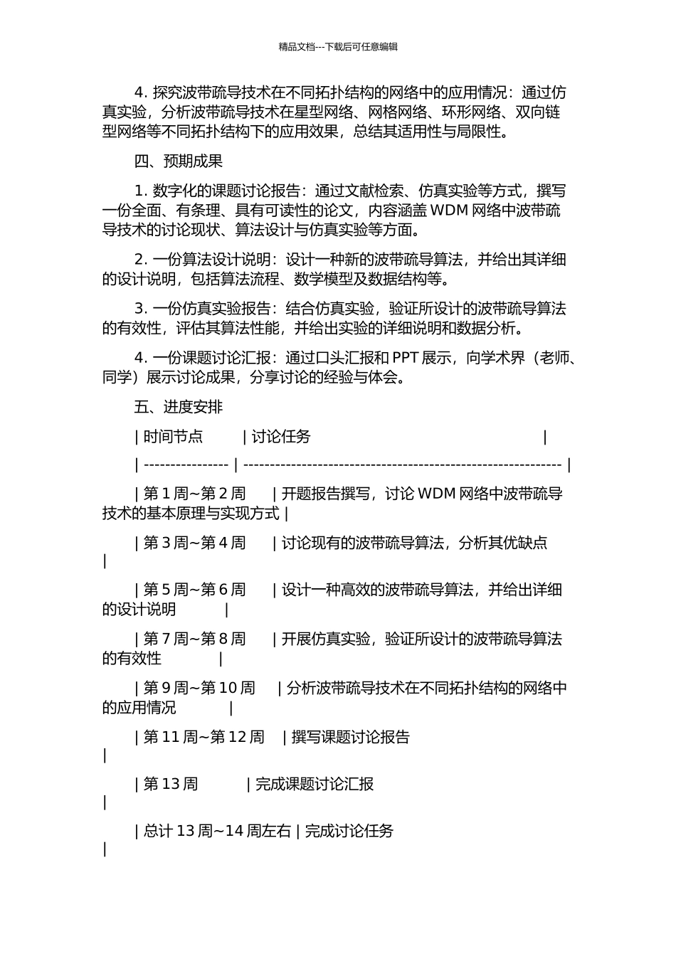 WDM网络中波带疏导算法研究的开题报告_第2页