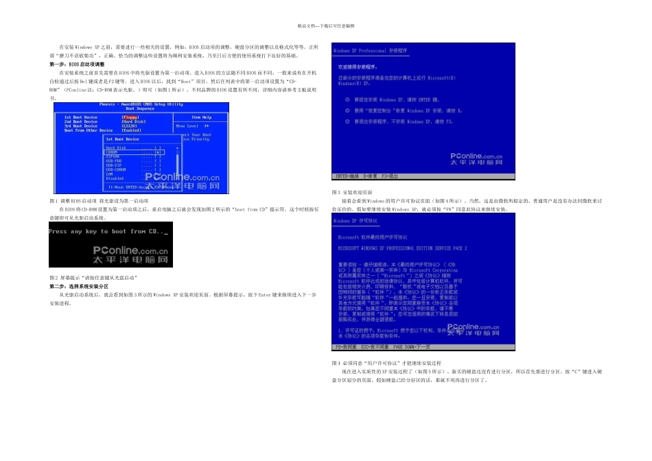 windowsXP菜鸟图文安装教程_第1页