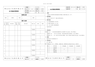 xx电子公司IQC检验规范
