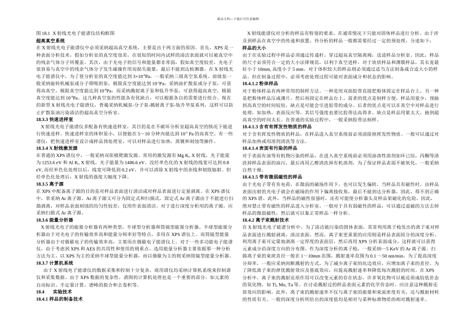 X射线衍射光电子能谱分析_第2页