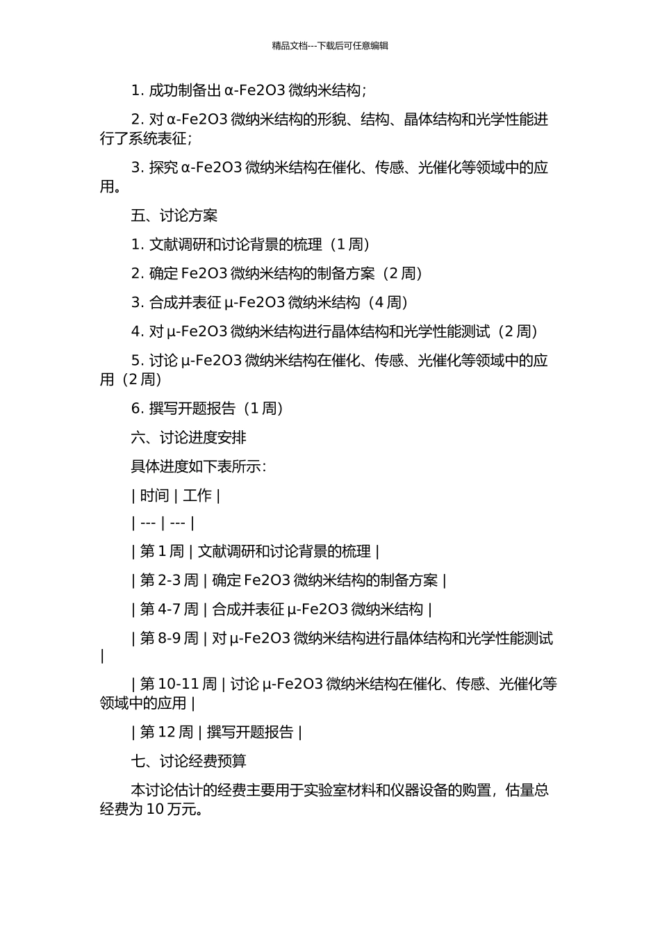 α--Fe2O3微纳米结构的控制合成及性能研究的开题报告_第2页
