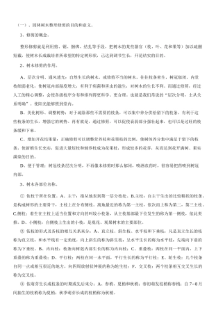 园林树木修剪