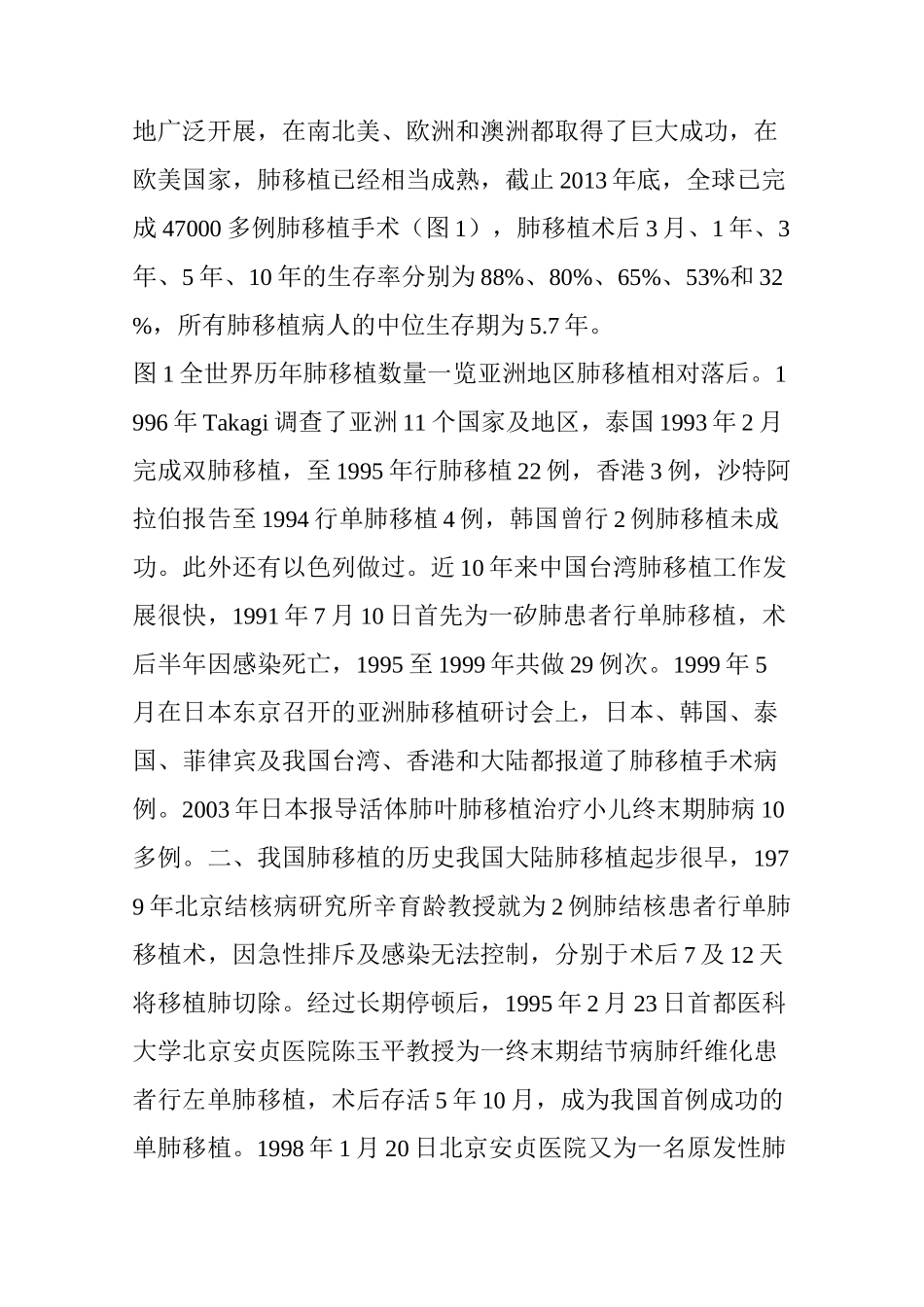 肺移植国内外进展_第3页