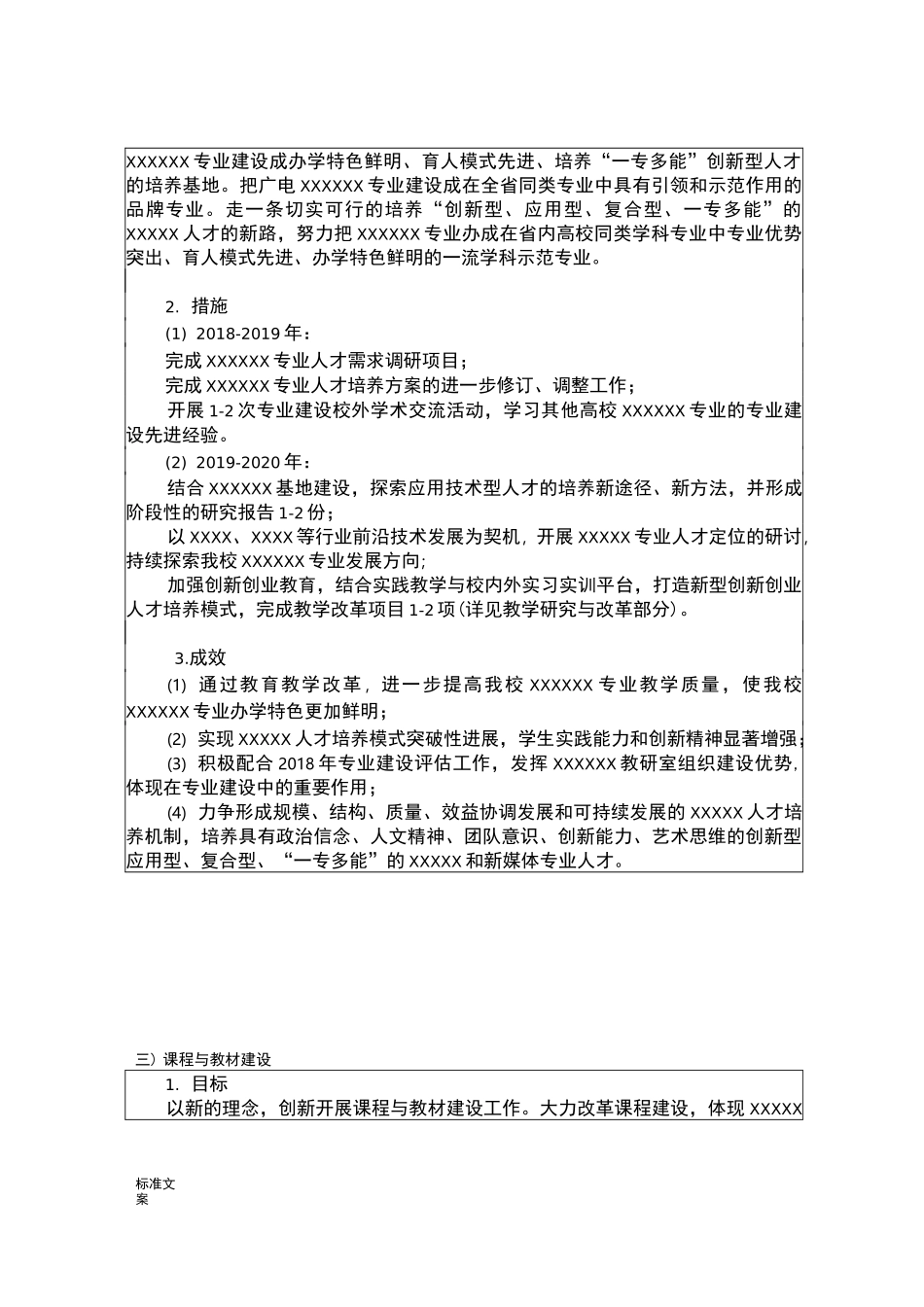 河南高等学校优秀基层教学组织建设规划书_第3页
