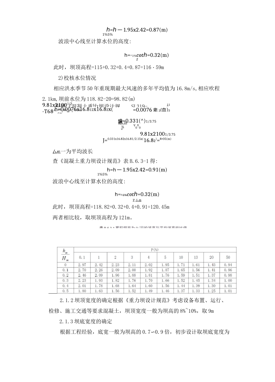 重力坝剖面设计_第3页