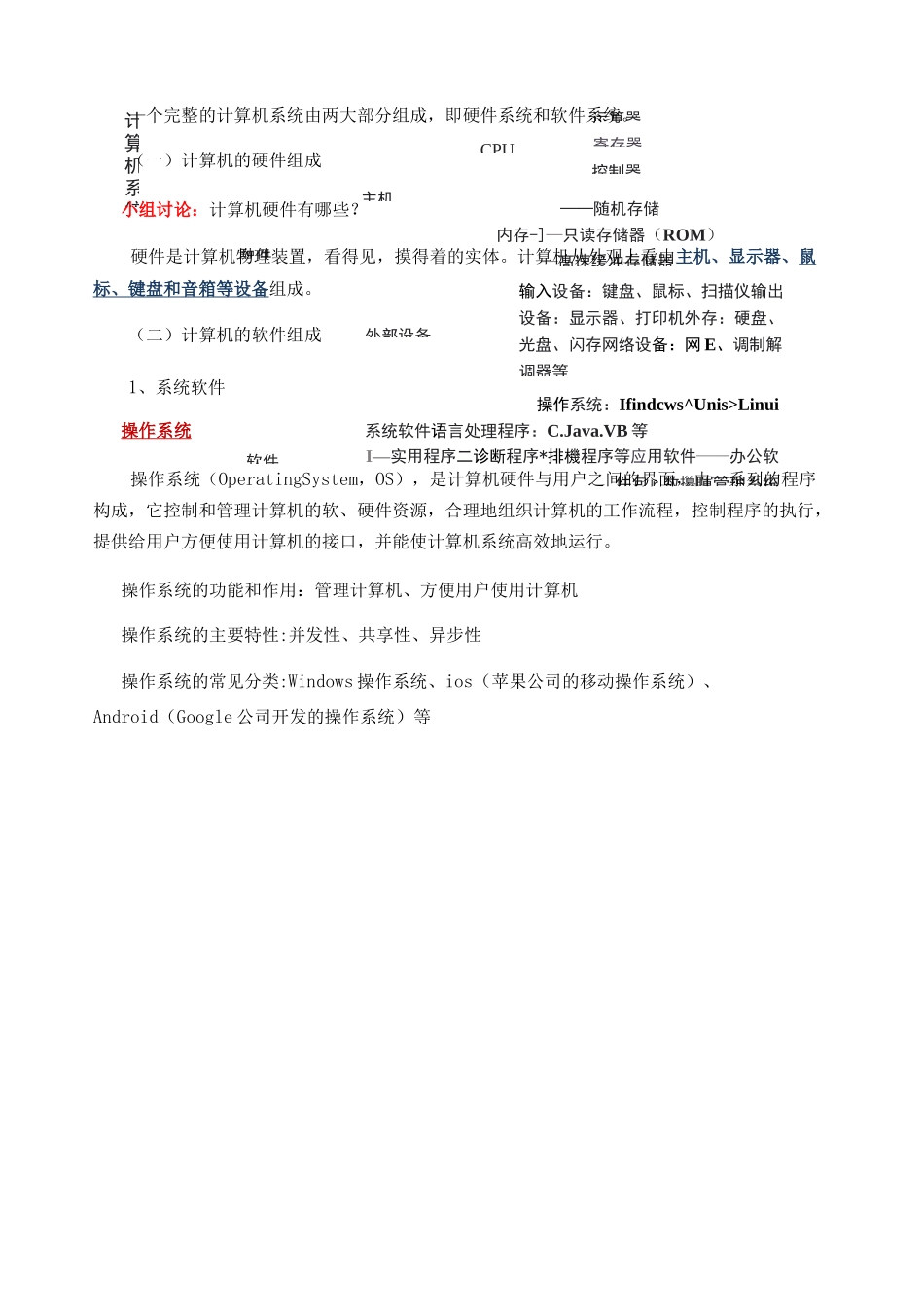 初识计算机教案_第2页