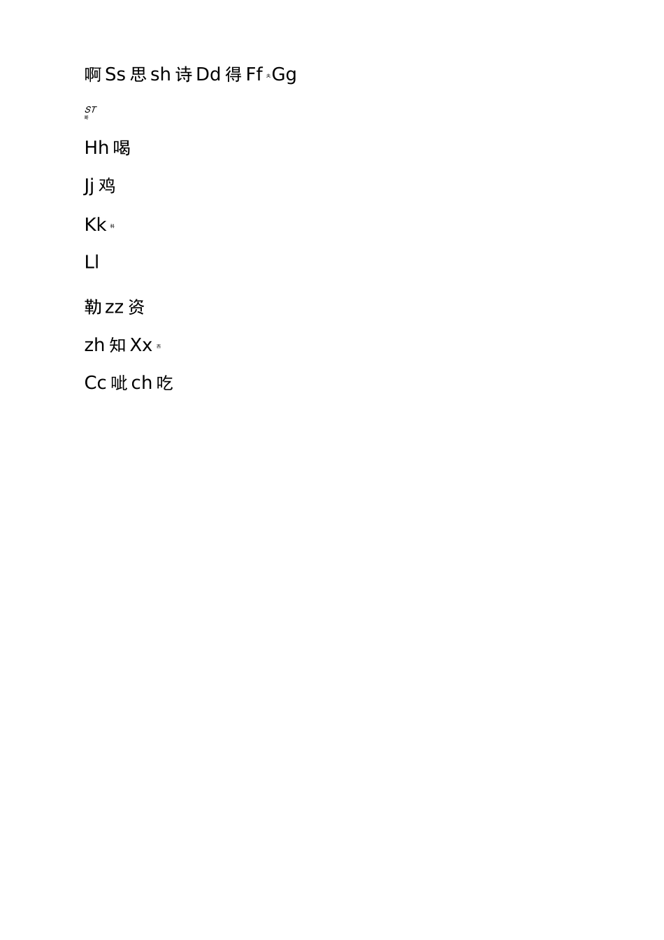 【汉语学习】汉语拼音自学速成表_第2页