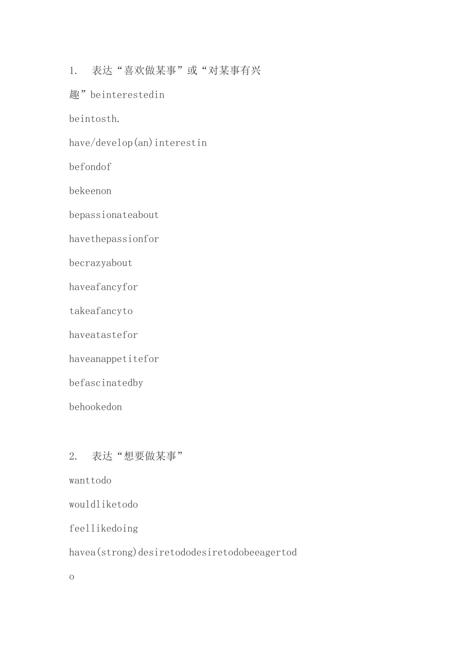中考英语作文必背的高级同义替换短语_第1页