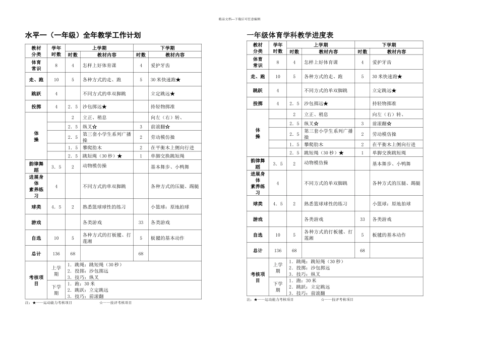 一年级计划表册_第3页
