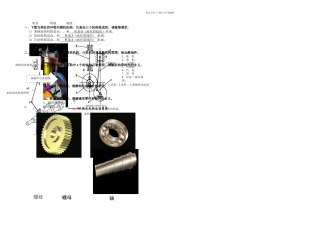 一机器的基本组成要素