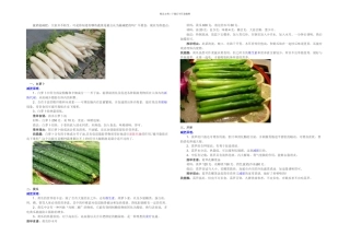 七大公认最清脂刮油减肥的蔬菜