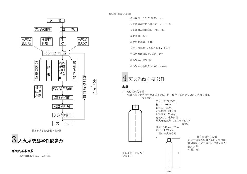 七氟丙烷自动灭火系统使用说明_第3页