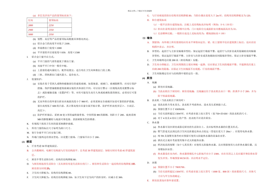 万科施工图设计指导书一_第2页