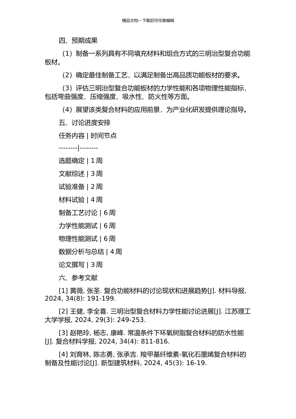 三明治型复合功能板材的开发与性能研究开题报告_第2页