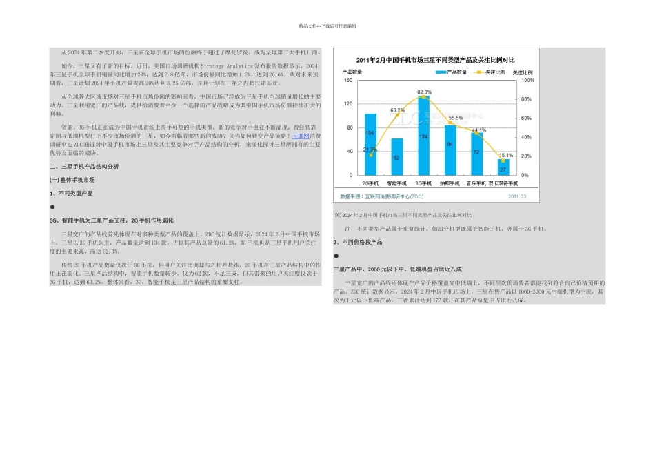 三星竞争对手分析_第1页
