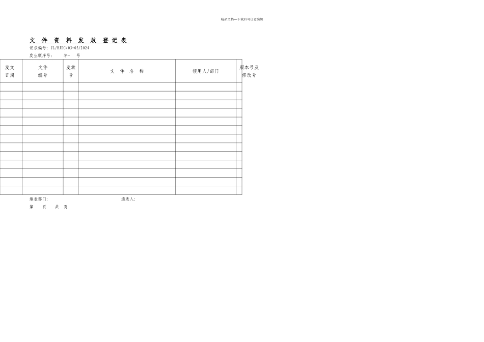三标体系认证所有表格_第2页
