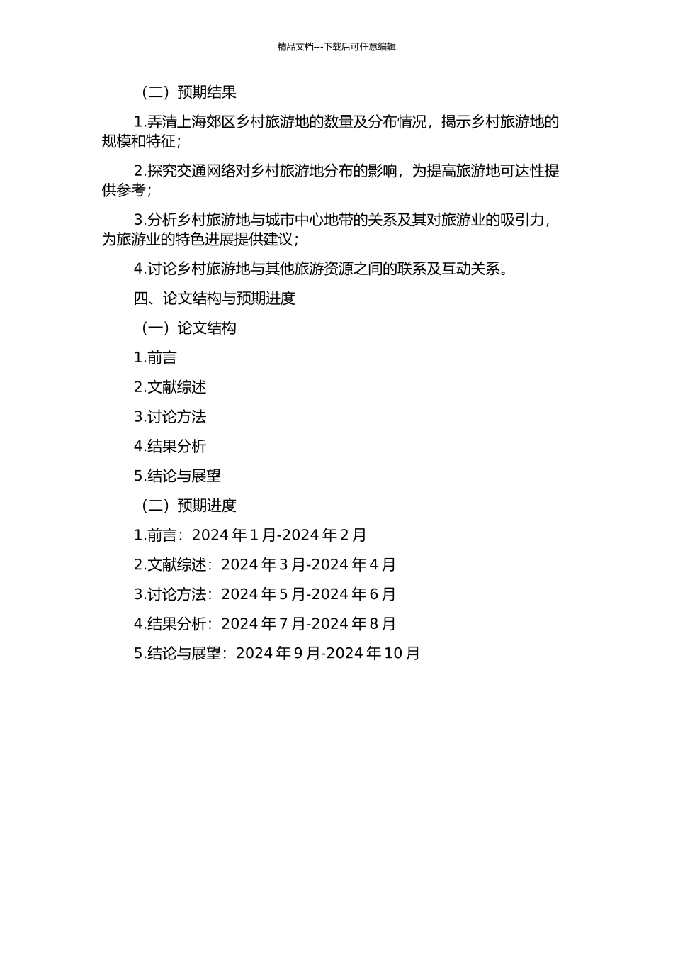 上海郊区乡村旅游地的空间分布特征研究的开题报告_第2页