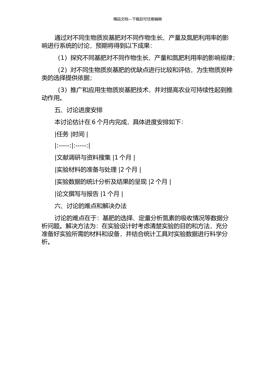 不同生物质炭基肥对不同作物生长、产量及氮肥利用率的影响研究的开题报告_第2页