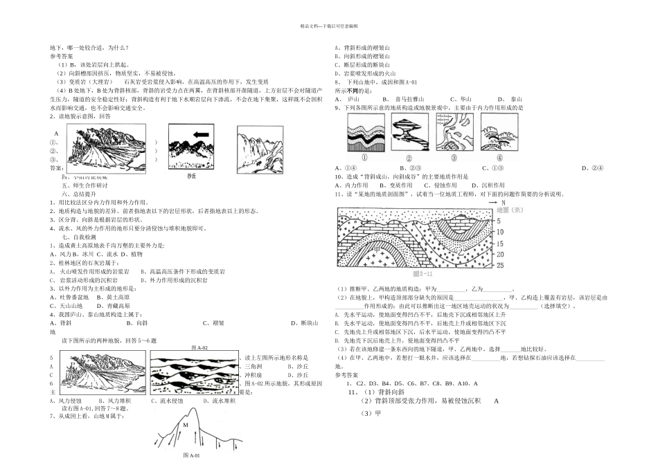 与地表形态靖江刘国钧中学陆克勤_第2页