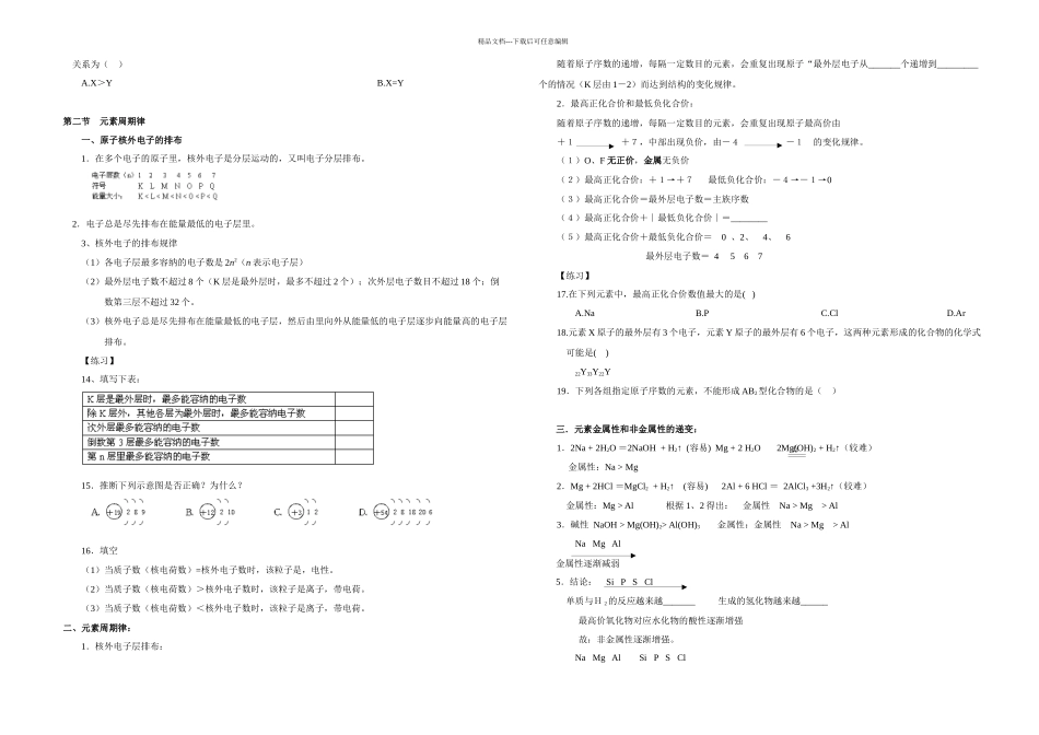 专题元素周期律高三总复习_第3页