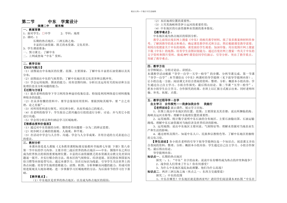 中东地区地理_第1页