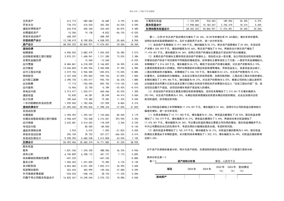 中兴公司财务分析_第2页