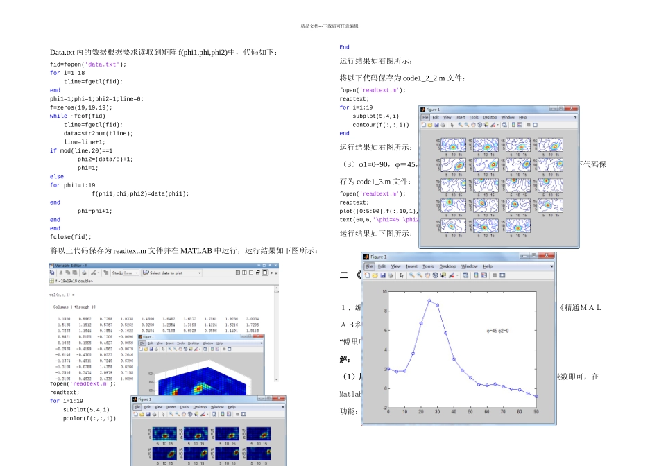 中南大学材料院matlab程序设计实践_第2页