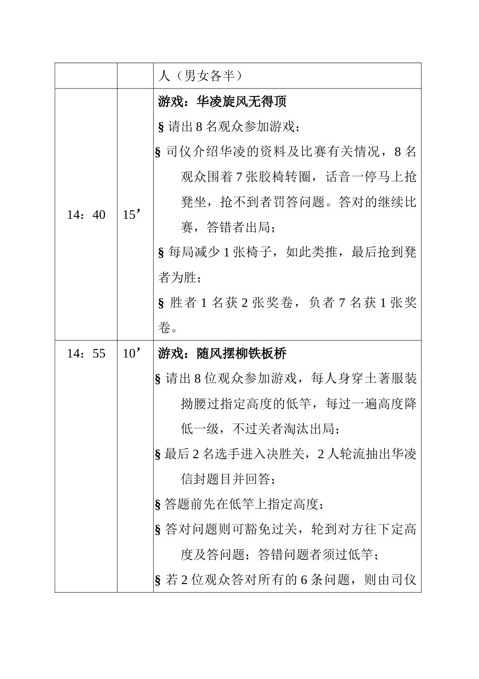 华凌集团游园活动方案_第3页
