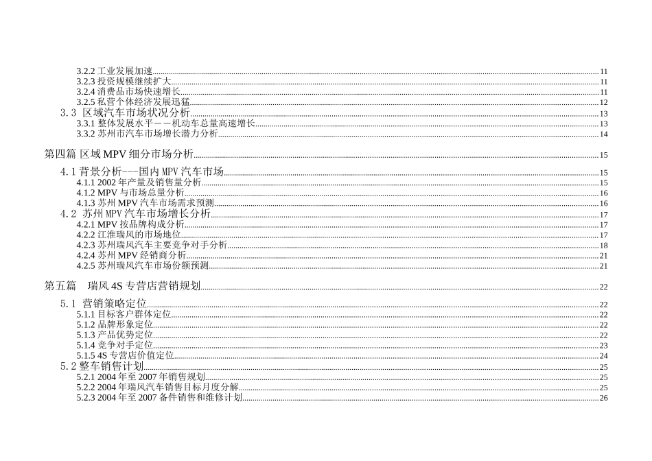 江淮瑞风（苏州）特许经销商资格申请商业计划书_第2页