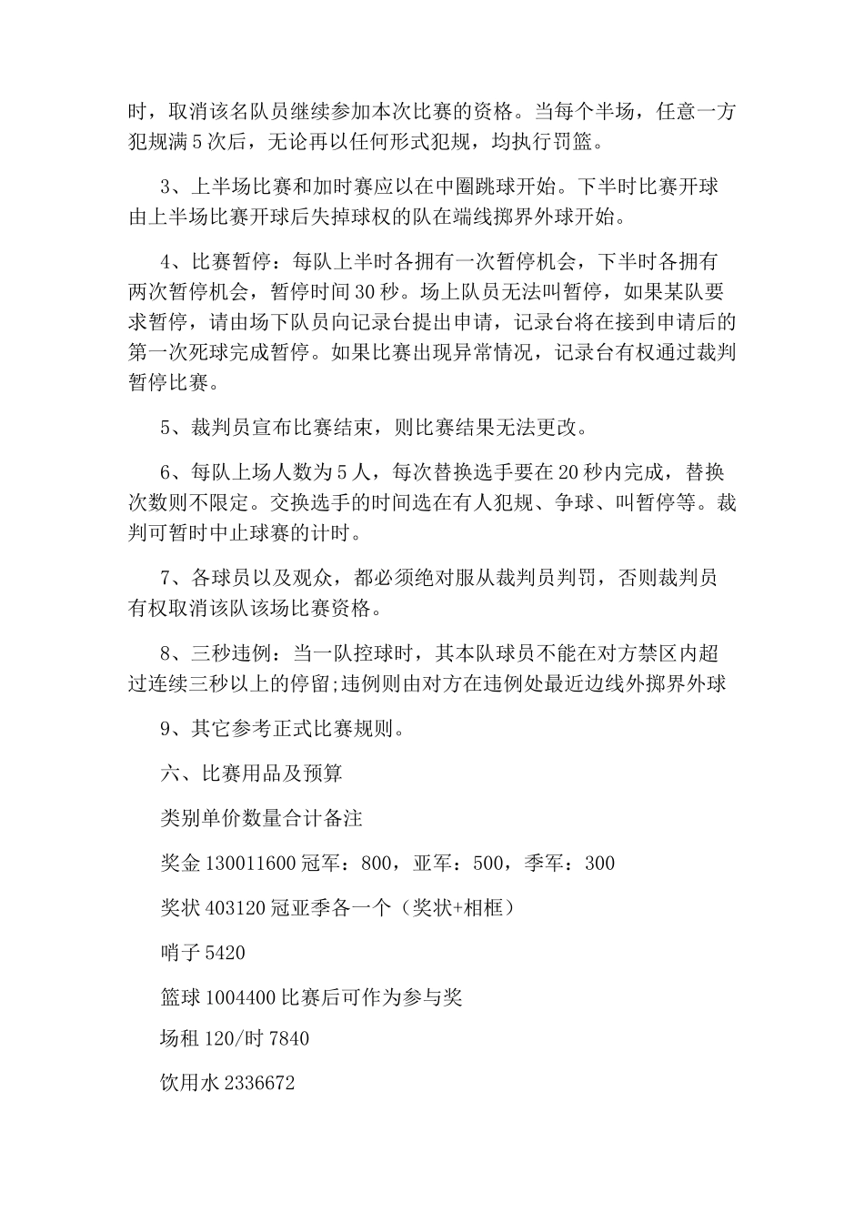 职工篮球赛方案_第3页