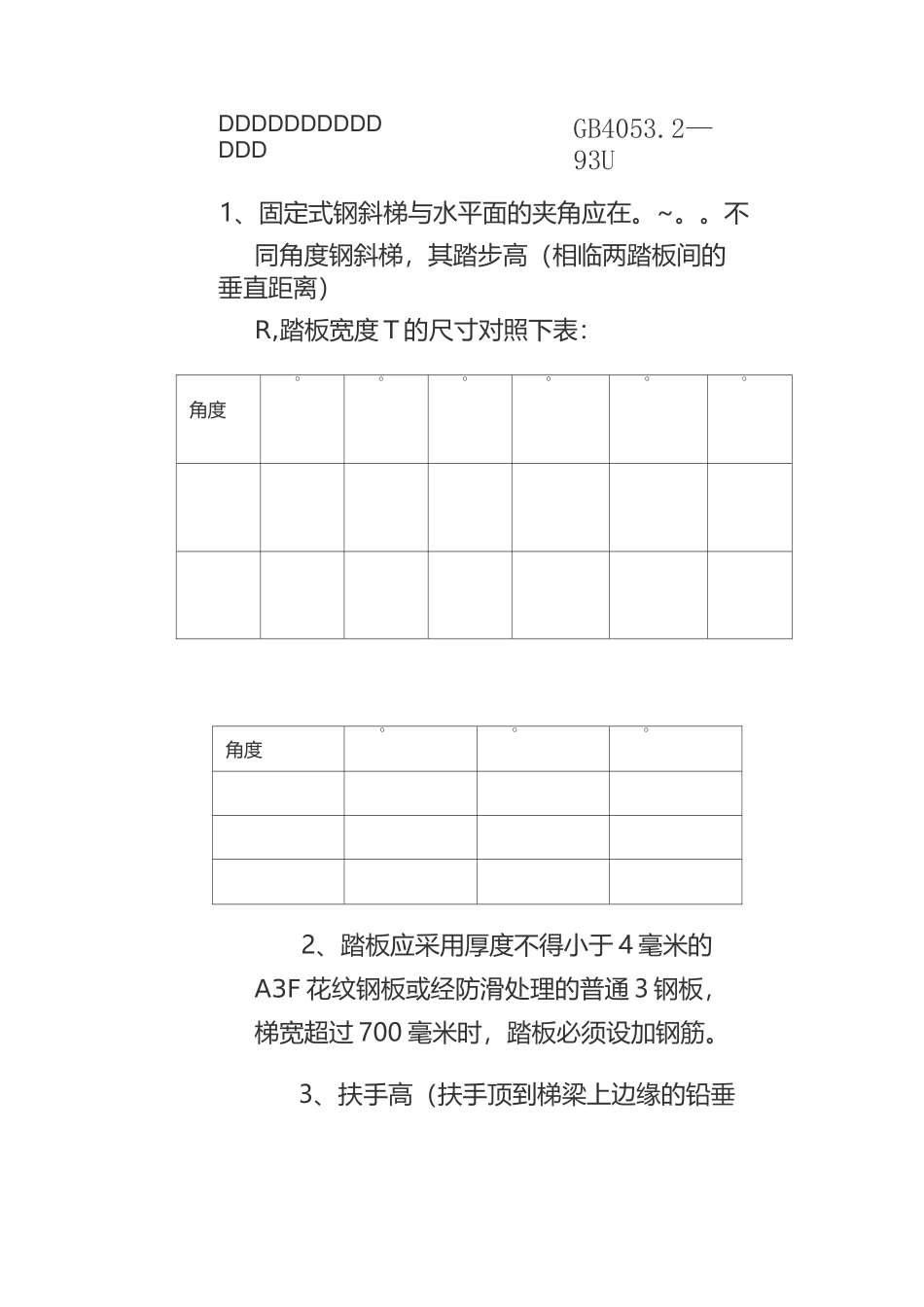 工业钢制斜梯、直梯、栏杆、平台标准_第1页