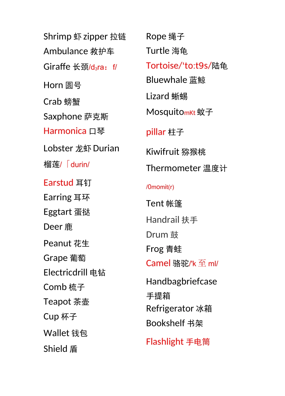 多邻国duolingo3s说单词表_第1页