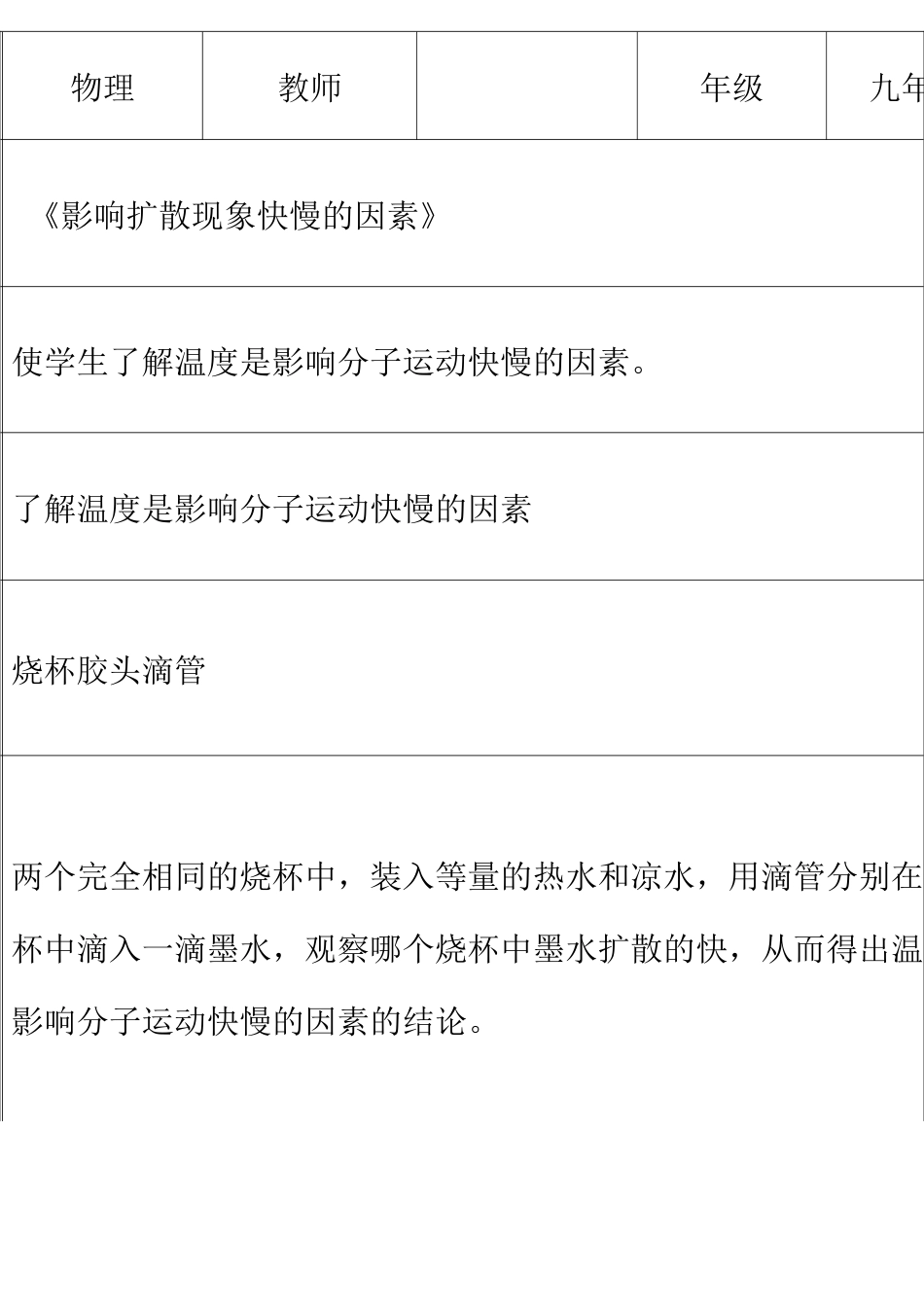 人教版九年级物理实验教案简化(检查) (2)_第3页