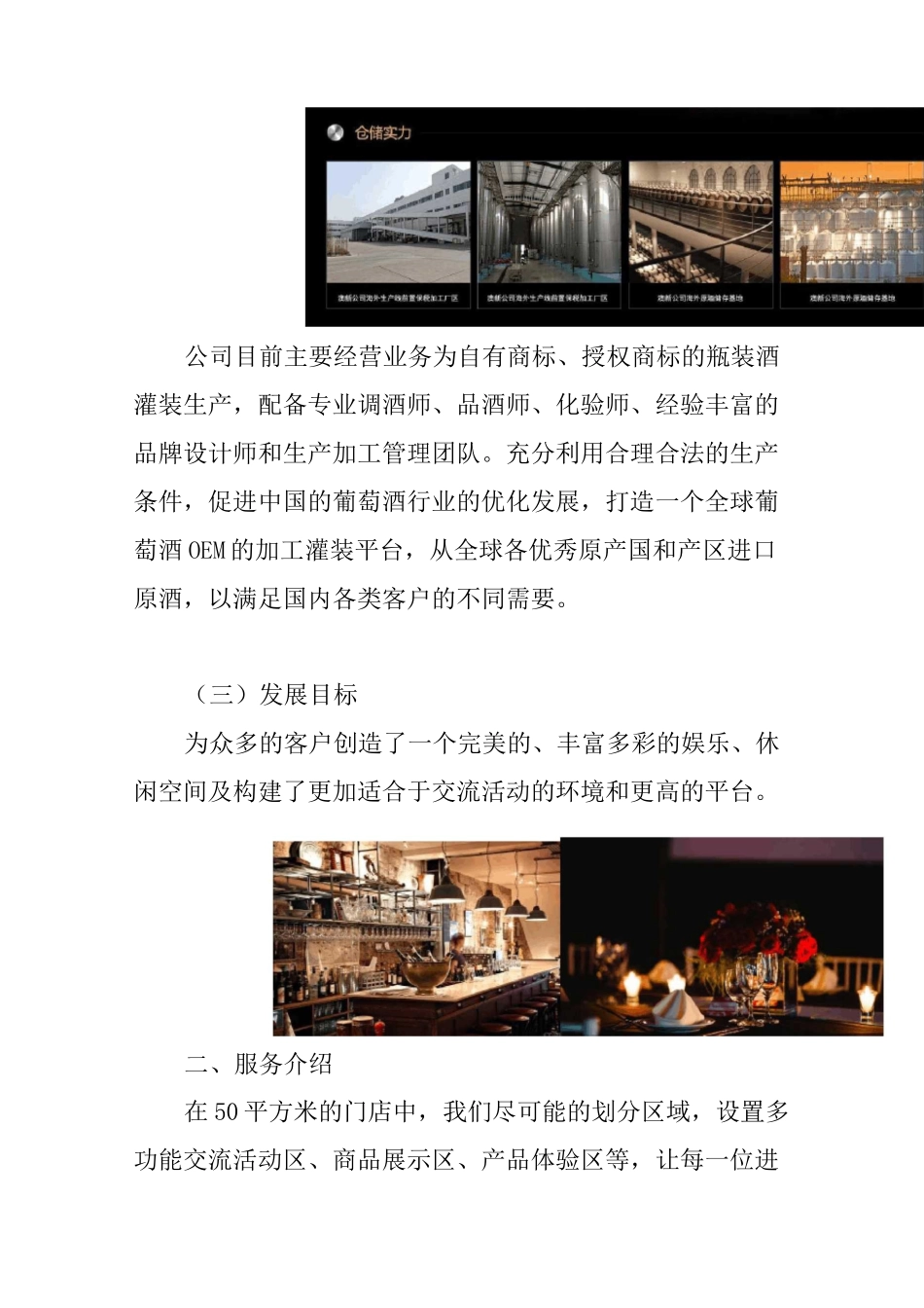 红酒吧商业计划书_第3页