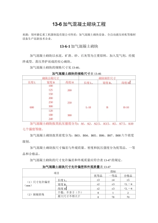 -蒸压加气块砌筑规范及砌筑图集