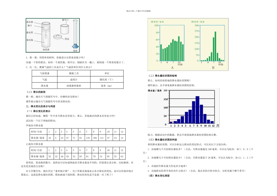 中考地理气候降水的变化与分布复习_第2页