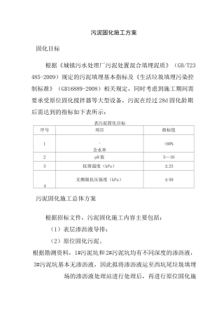 污泥重金属处置方案-干化固化稳定