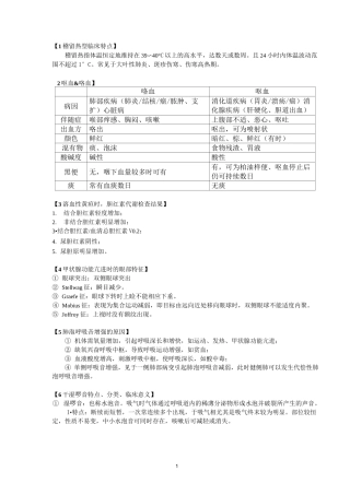 诊断学-问答题题库