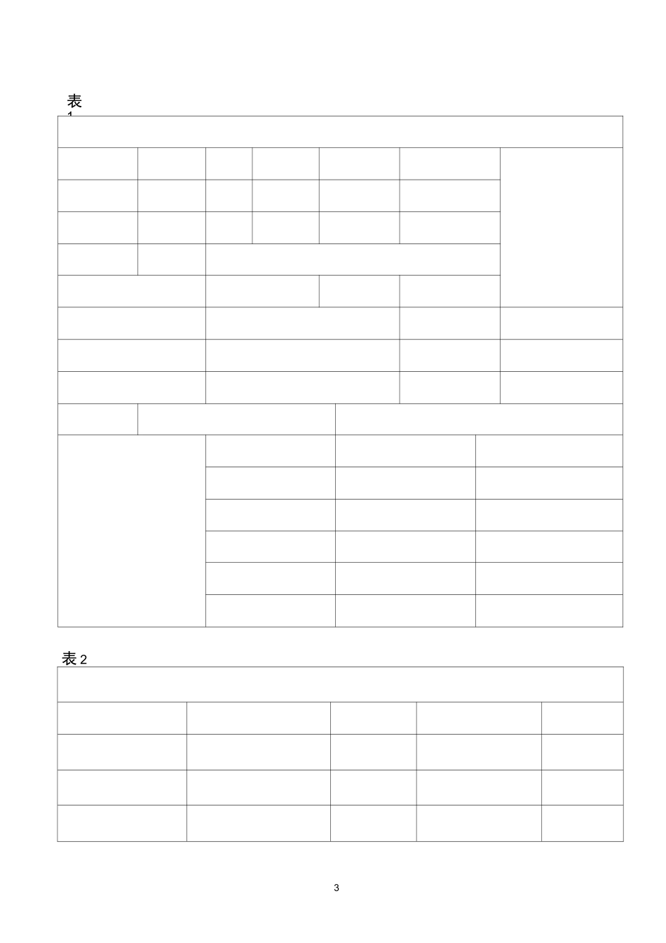 卫生专业技术人员档案表(最全)_第3页