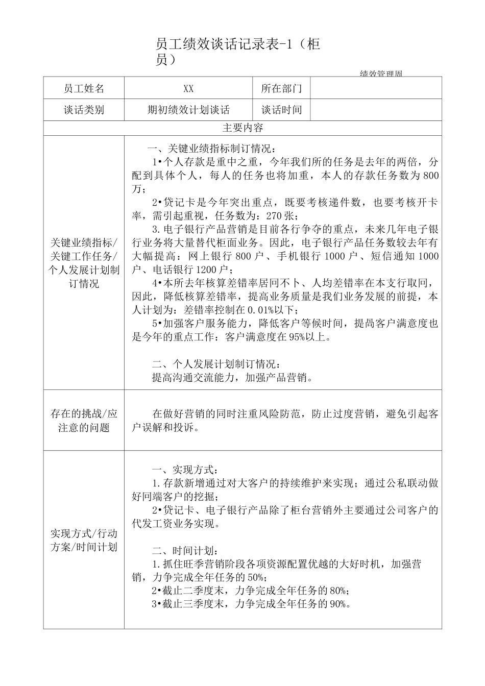 建行绩效谈话示例_第1页