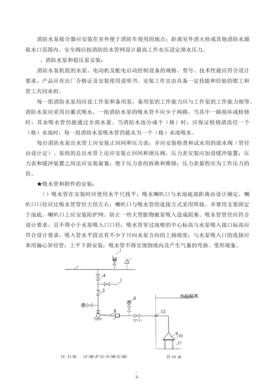 消火栓系统施工工艺方案(一)_第3页