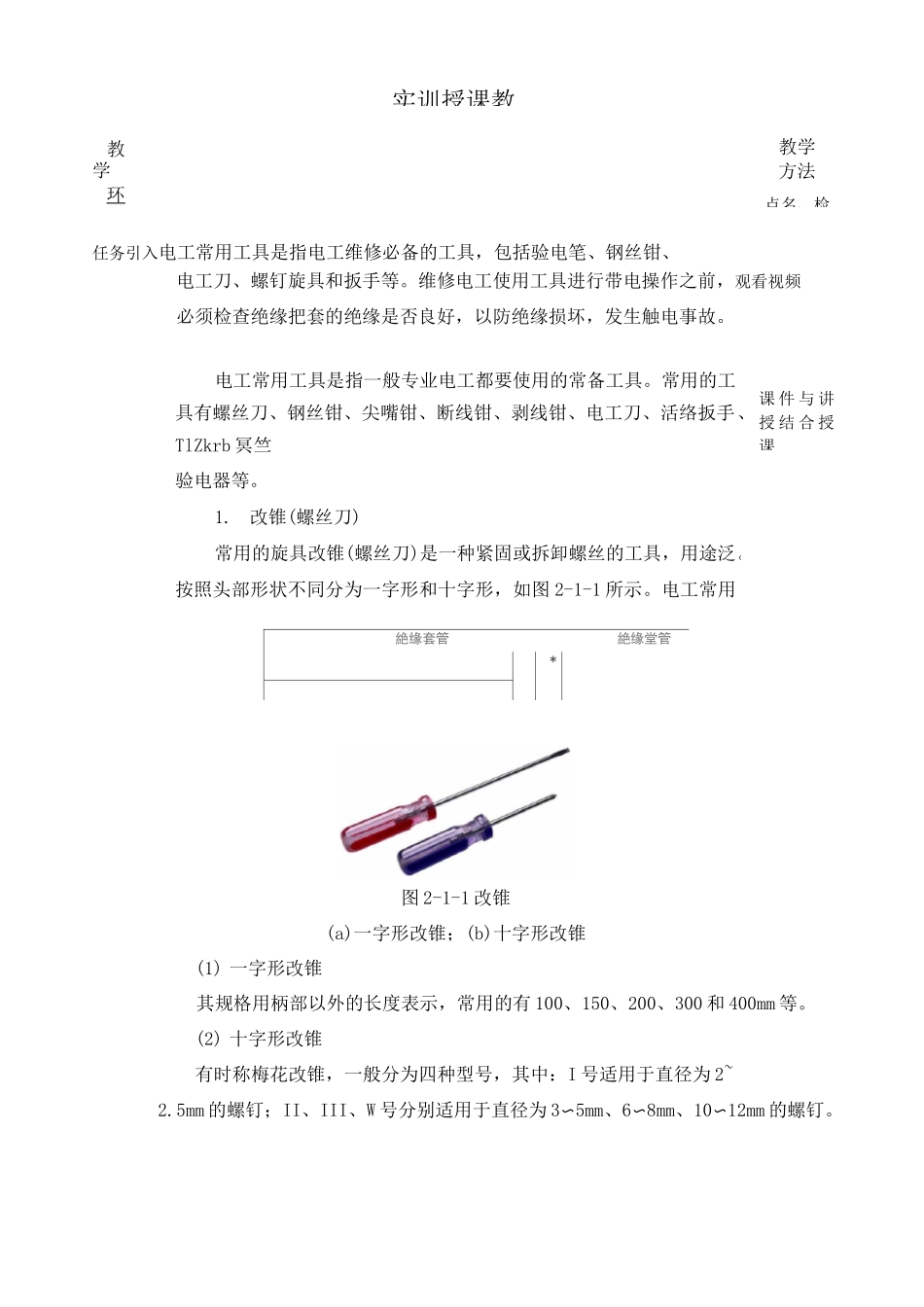 常用电工工具的使用_第2页