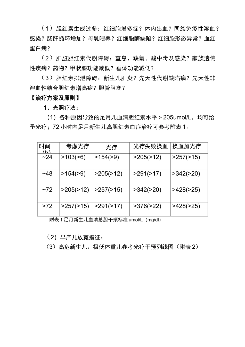 新生儿高胆红素血症诊疗标准_第3页