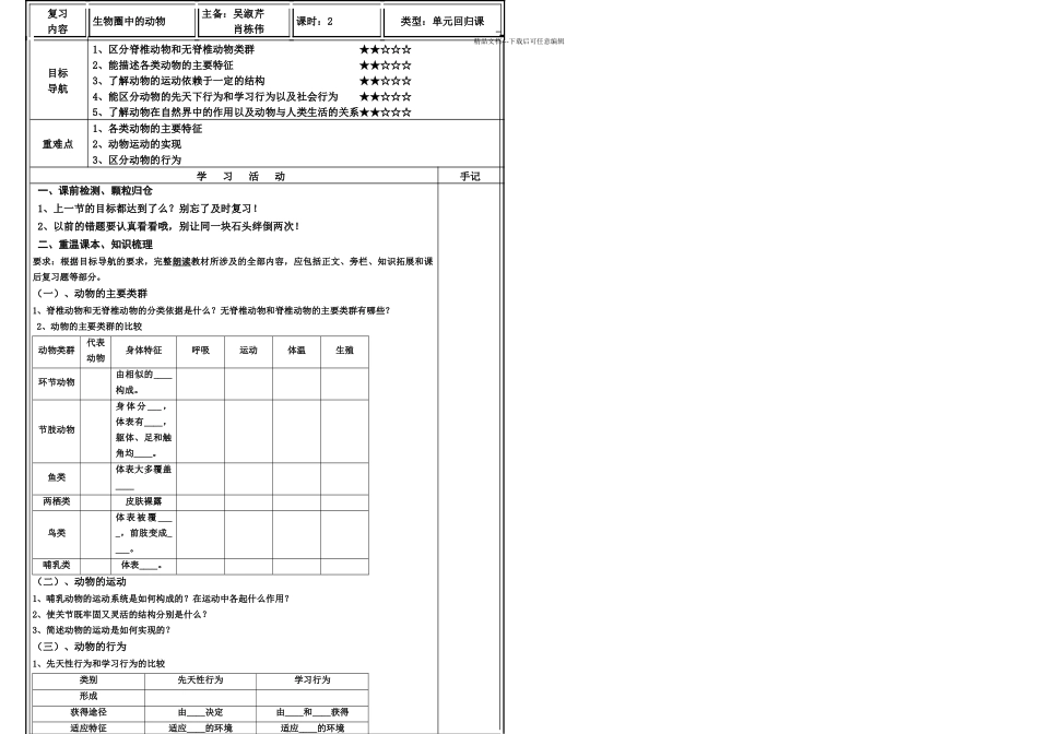 丰富多彩的生物世界_第1页