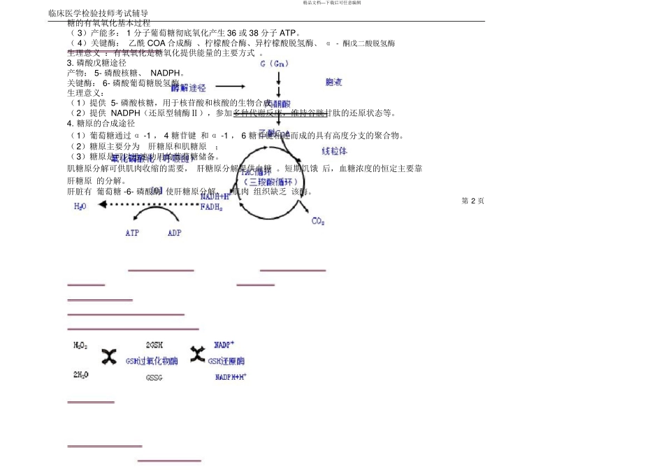 临床医学检验技师考试辅导之检验技师精选体验课_第2页